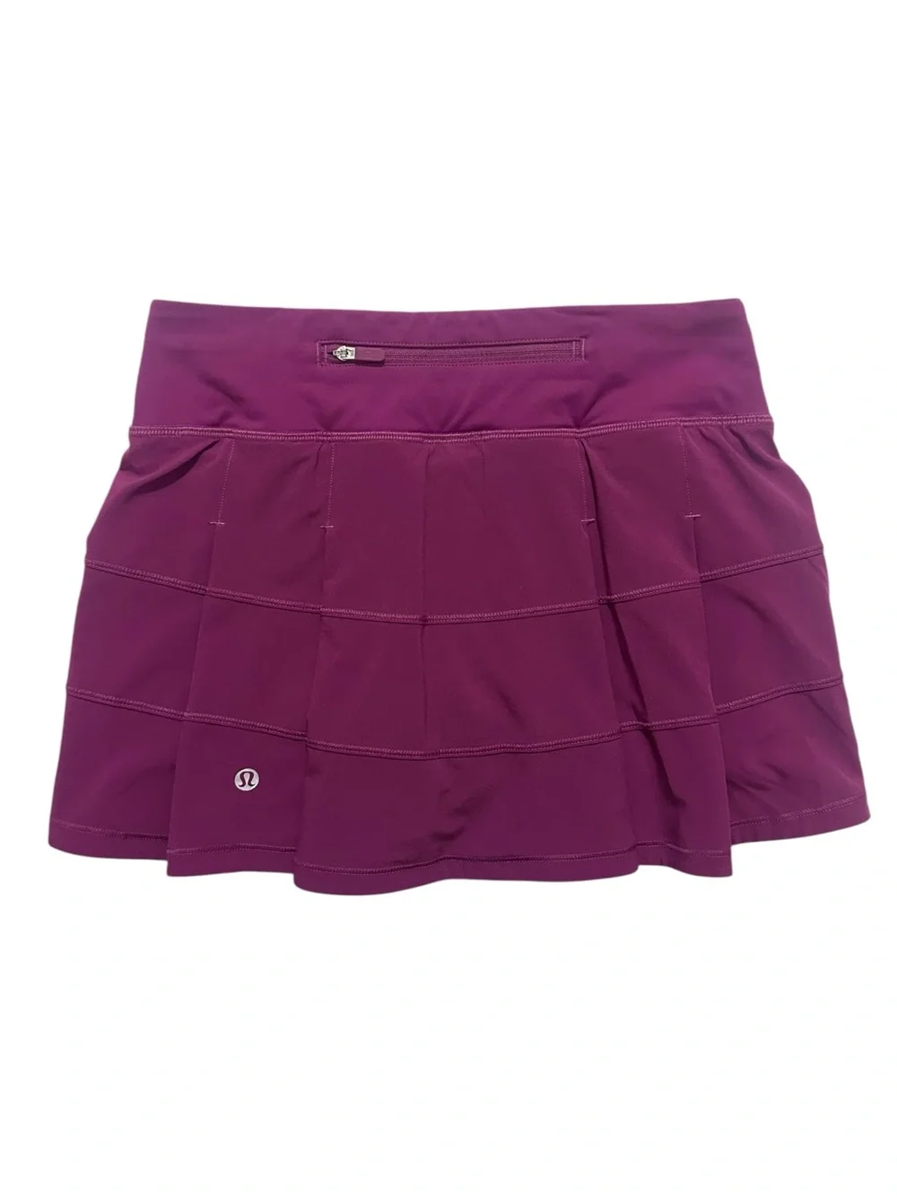 Lululemon Pace Rival Skirt (Regular) in Deep Fuschia SZ 2